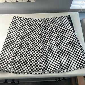 HYDVE Checkered Skirt